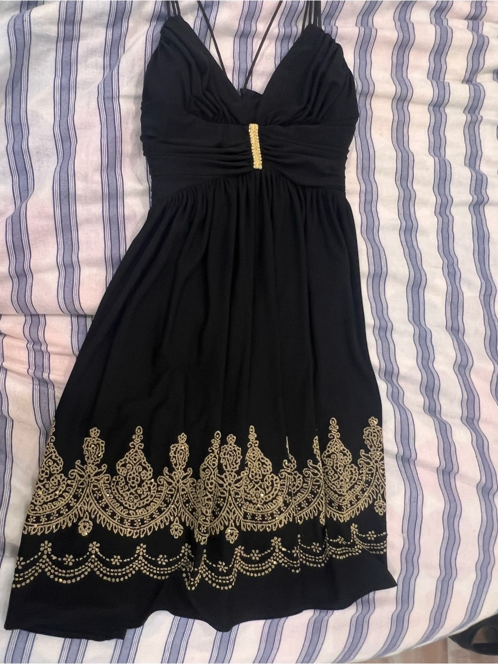 Vintage Cache Formal Mini Dress 90s